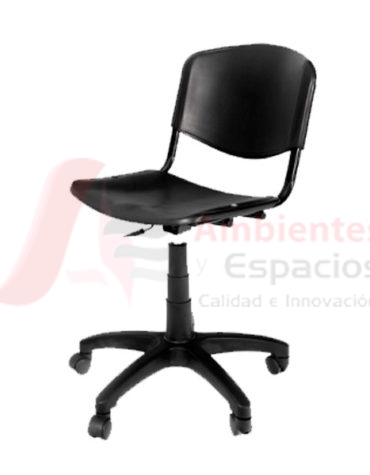 Silla giratoria novaiso negro