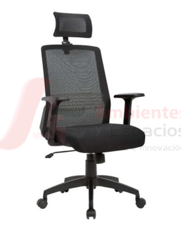 silla giratoria presidencial ami negro