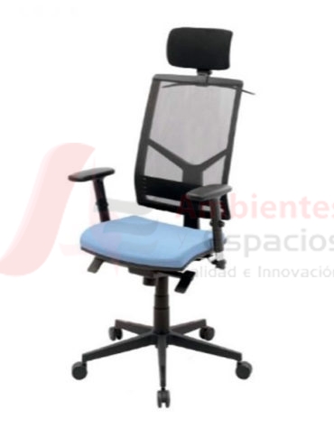 silla giratoria presidencial play azul