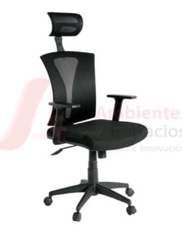 silla giratoria presidencial praga negro 2