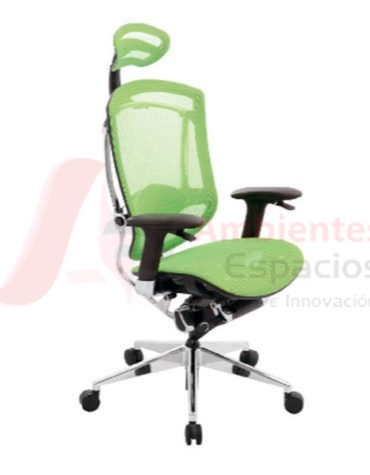 silla giratoria presidencial sidney verde