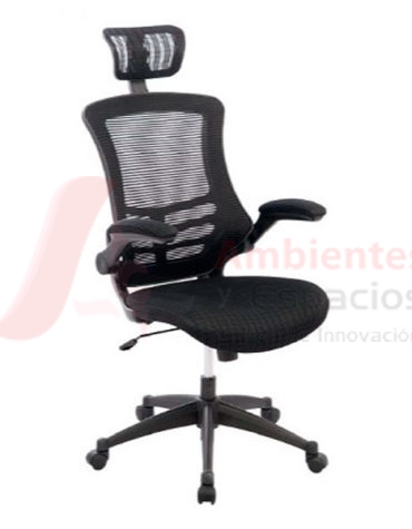 silla giratoria presidencial singapur disponible negro