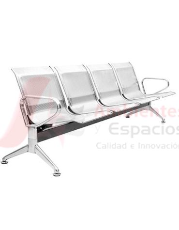 Sillas tandem - sala de espera - sillas para peluquerias - consultorios