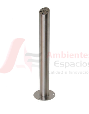 Basurero colillero pedestal para exteriores 0019