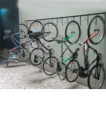 Bicicletero para colgar acero Inox 0008