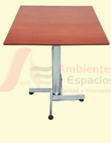 mesa cruceta cromado 0006